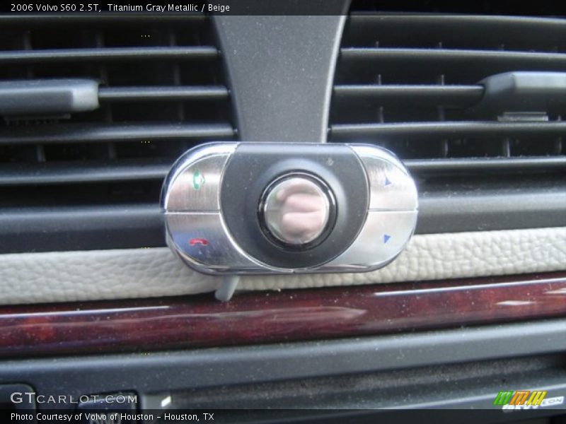 Titanium Gray Metallic / Beige 2006 Volvo S60 2.5T
