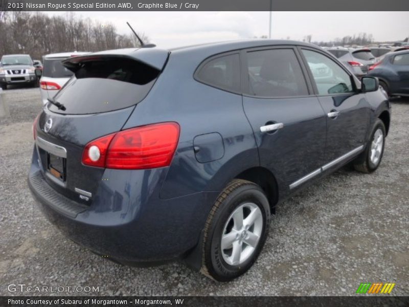 Graphite Blue / Gray 2013 Nissan Rogue S Special Edition AWD