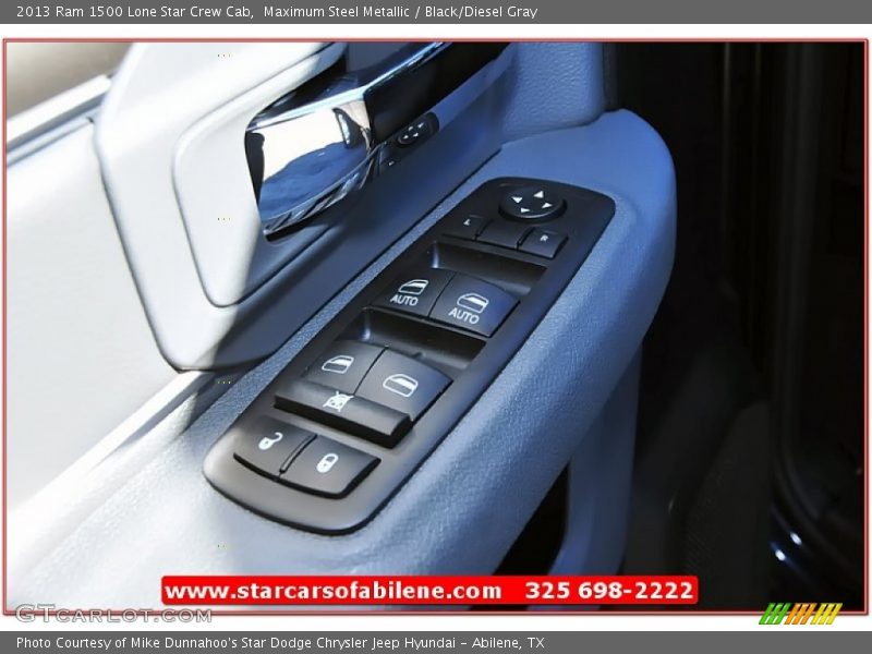 Maximum Steel Metallic / Black/Diesel Gray 2013 Ram 1500 Lone Star Crew Cab