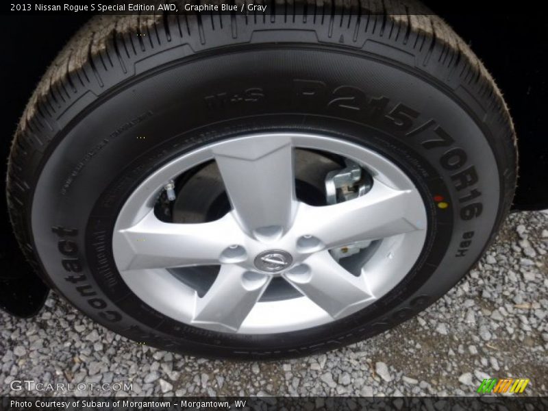 Graphite Blue / Gray 2013 Nissan Rogue S Special Edition AWD