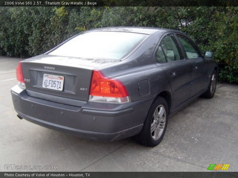 Titanium Gray Metallic / Beige 2006 Volvo S60 2.5T