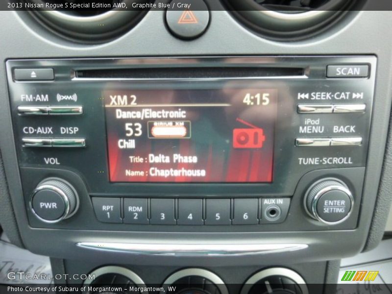 Graphite Blue / Gray 2013 Nissan Rogue S Special Edition AWD
