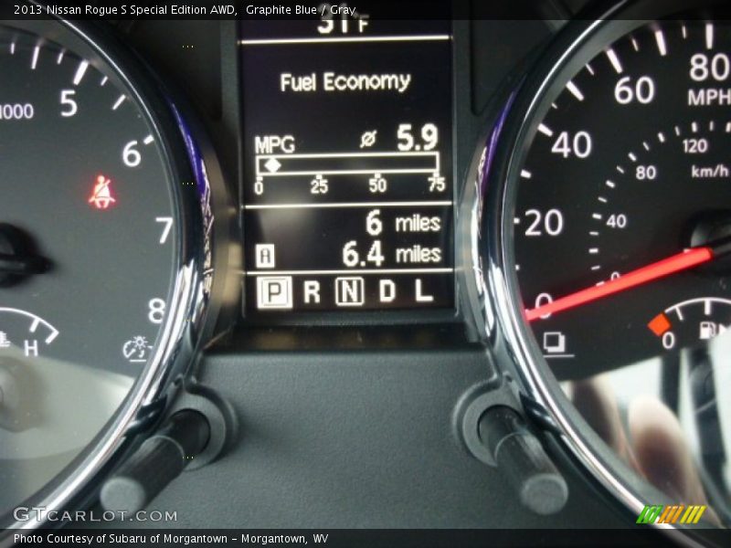 Graphite Blue / Gray 2013 Nissan Rogue S Special Edition AWD