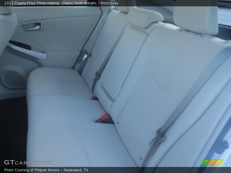 Classic Silver Metallic / Misty Gray 2013 Toyota Prius Three Hybrid