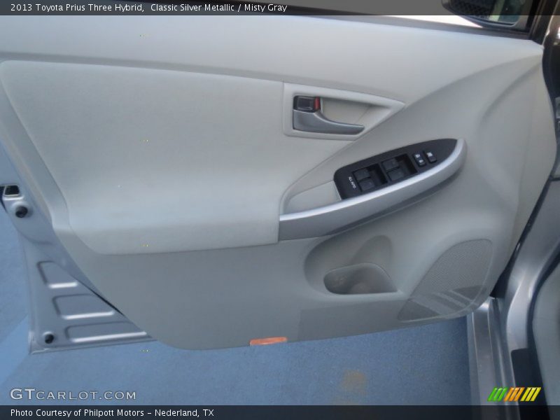 Classic Silver Metallic / Misty Gray 2013 Toyota Prius Three Hybrid