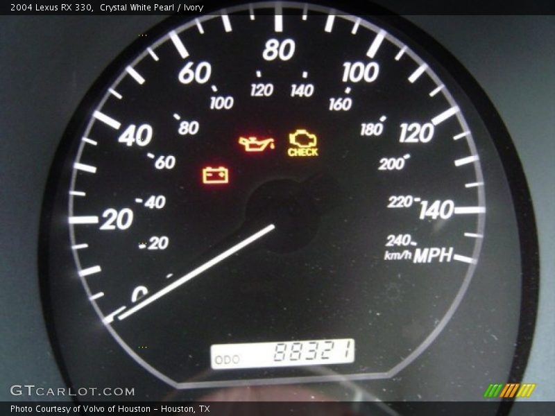 Crystal White Pearl / Ivory 2004 Lexus RX 330