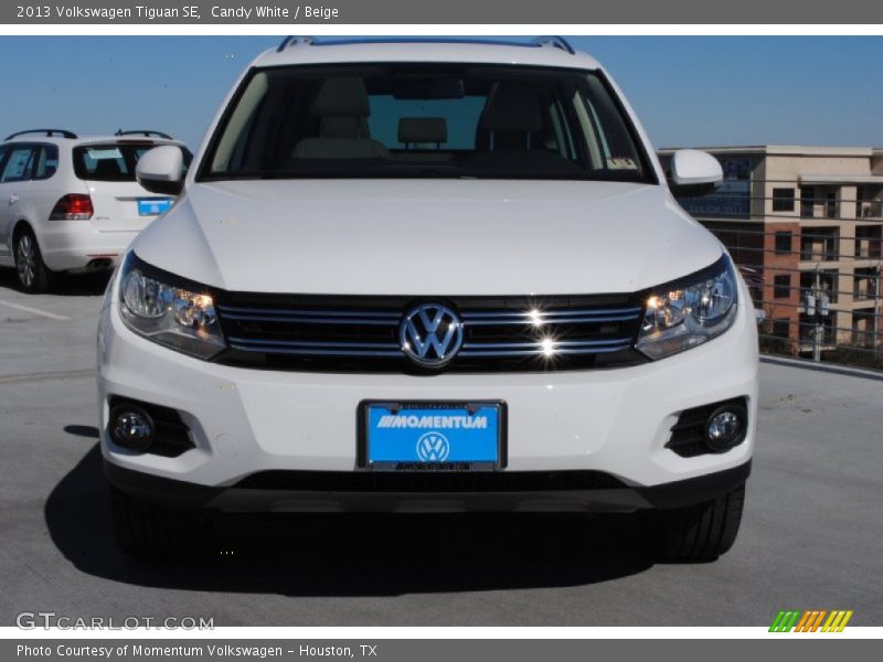 Candy White / Beige 2013 Volkswagen Tiguan SE