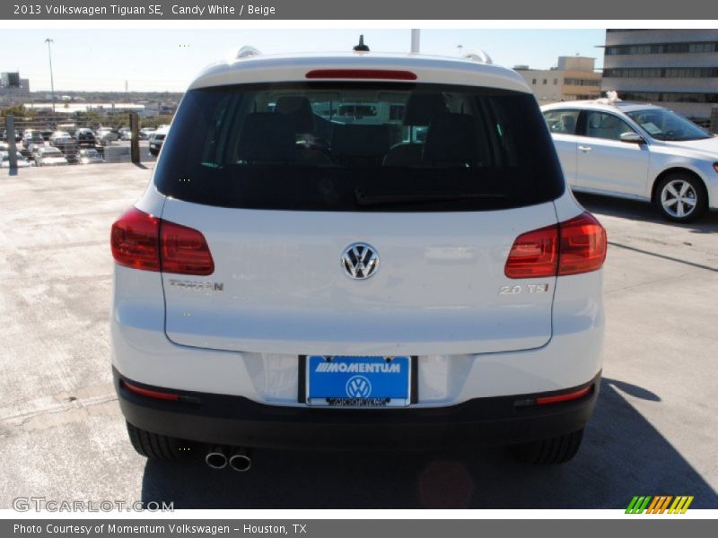 Candy White / Beige 2013 Volkswagen Tiguan SE