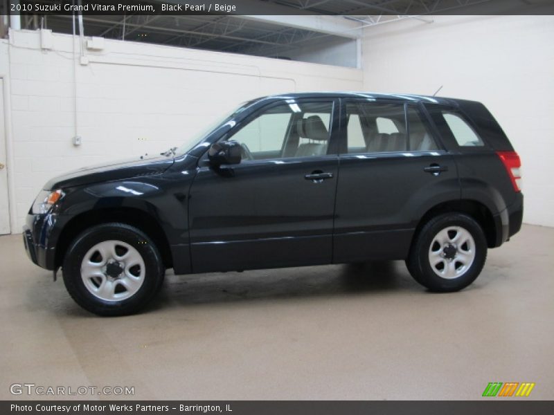 Black Pearl / Beige 2010 Suzuki Grand Vitara Premium