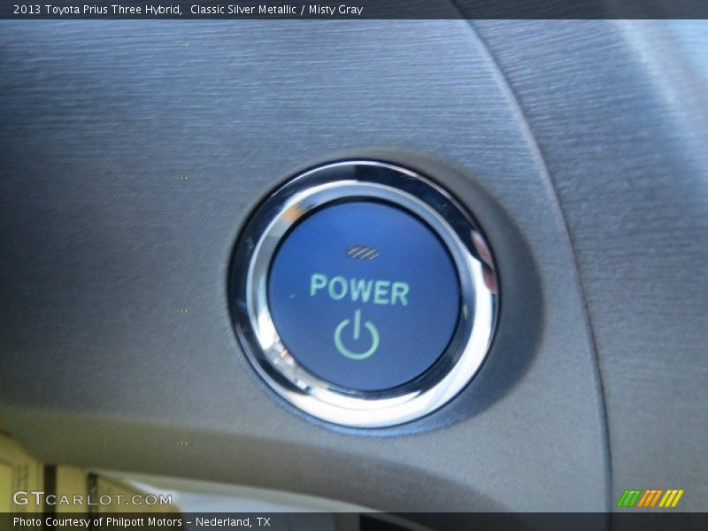 Classic Silver Metallic / Misty Gray 2013 Toyota Prius Three Hybrid
