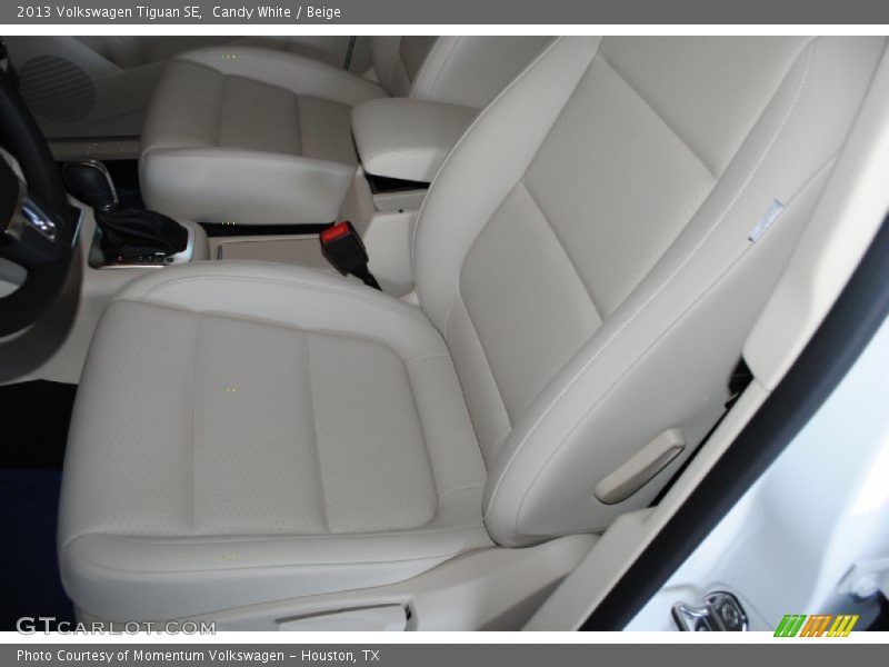 Candy White / Beige 2013 Volkswagen Tiguan SE