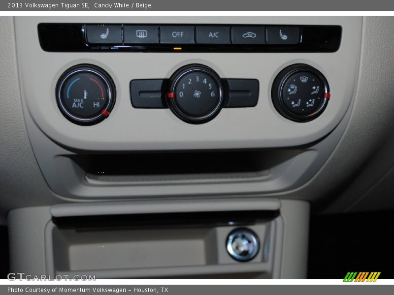 Candy White / Beige 2013 Volkswagen Tiguan SE