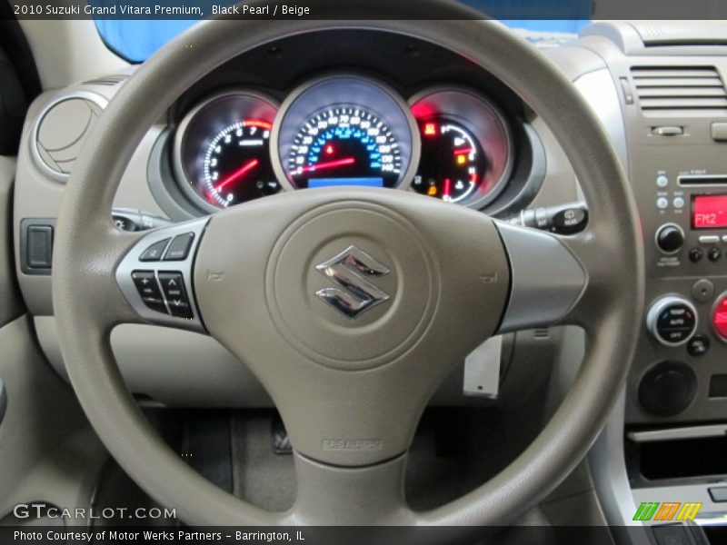 Black Pearl / Beige 2010 Suzuki Grand Vitara Premium