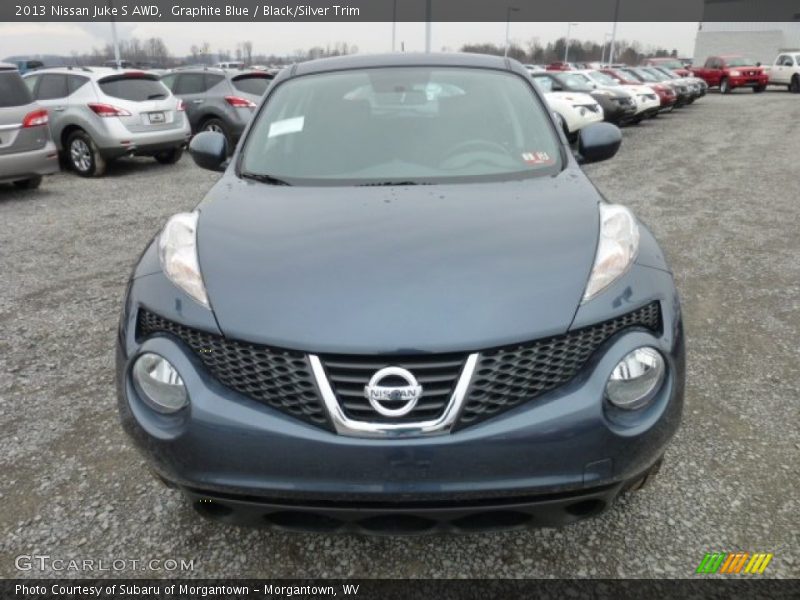 Graphite Blue / Black/Silver Trim 2013 Nissan Juke S AWD