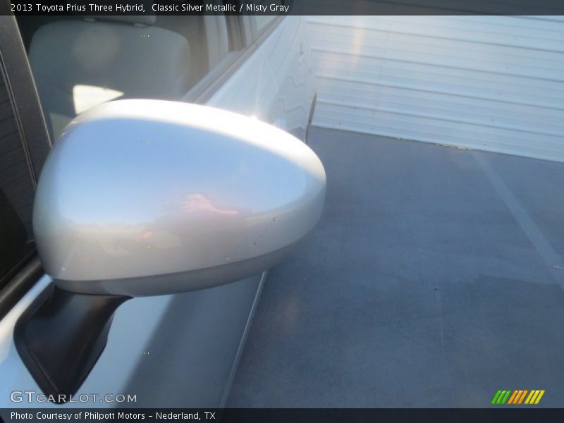 Classic Silver Metallic / Misty Gray 2013 Toyota Prius Three Hybrid