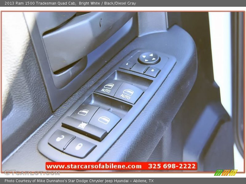 Bright White / Black/Diesel Gray 2013 Ram 1500 Tradesman Quad Cab