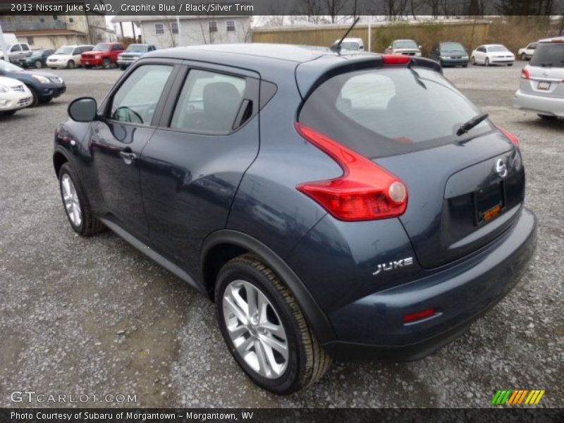Graphite Blue / Black/Silver Trim 2013 Nissan Juke S AWD