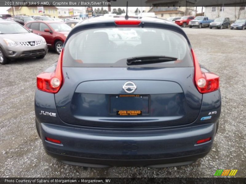 Graphite Blue / Black/Silver Trim 2013 Nissan Juke S AWD