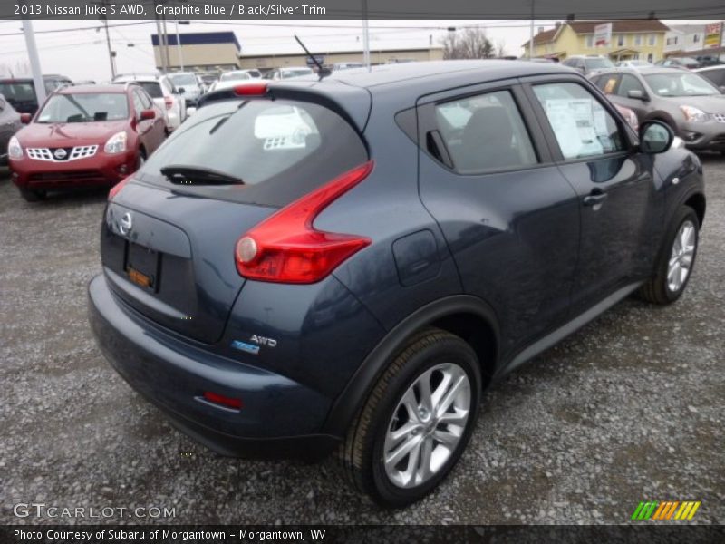 Graphite Blue / Black/Silver Trim 2013 Nissan Juke S AWD
