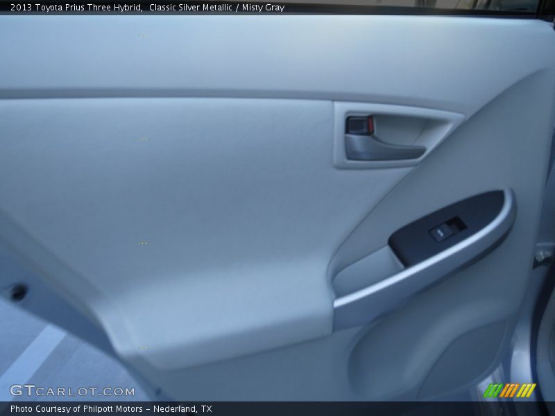 Classic Silver Metallic / Misty Gray 2013 Toyota Prius Three Hybrid