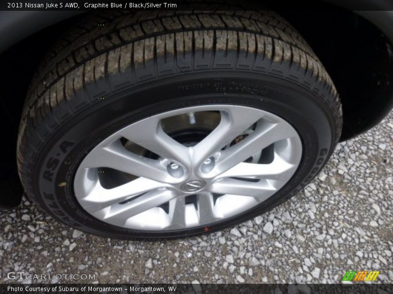 Graphite Blue / Black/Silver Trim 2013 Nissan Juke S AWD