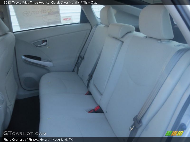Classic Silver Metallic / Misty Gray 2013 Toyota Prius Three Hybrid