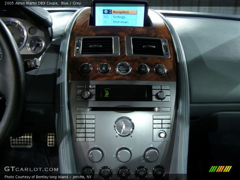Blue / Grey 2005 Aston Martin DB9 Coupe