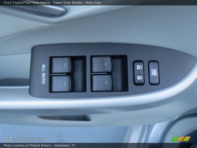 Classic Silver Metallic / Misty Gray 2013 Toyota Prius Three Hybrid