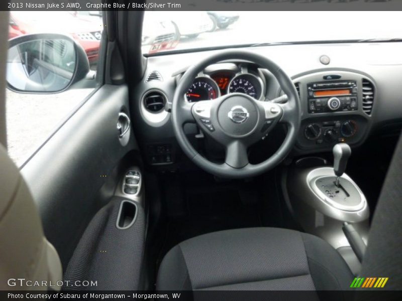 Graphite Blue / Black/Silver Trim 2013 Nissan Juke S AWD