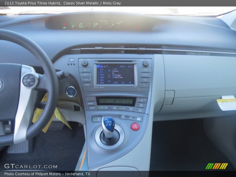 Classic Silver Metallic / Misty Gray 2013 Toyota Prius Three Hybrid
