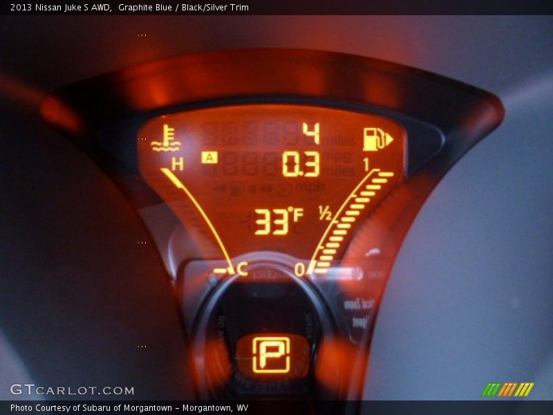 Graphite Blue / Black/Silver Trim 2013 Nissan Juke S AWD