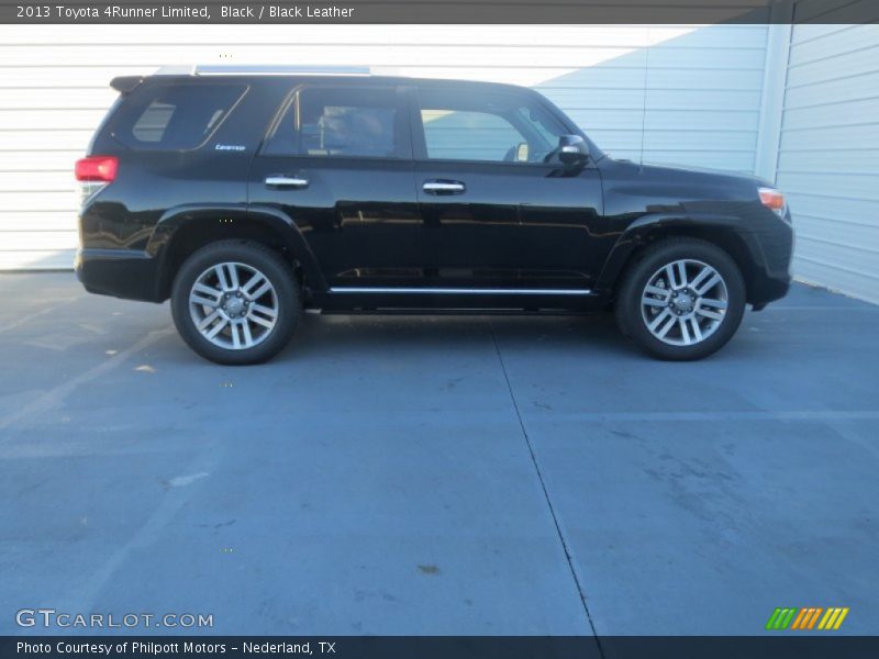 Black / Black Leather 2013 Toyota 4Runner Limited