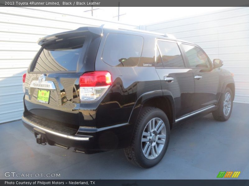 Black / Black Leather 2013 Toyota 4Runner Limited