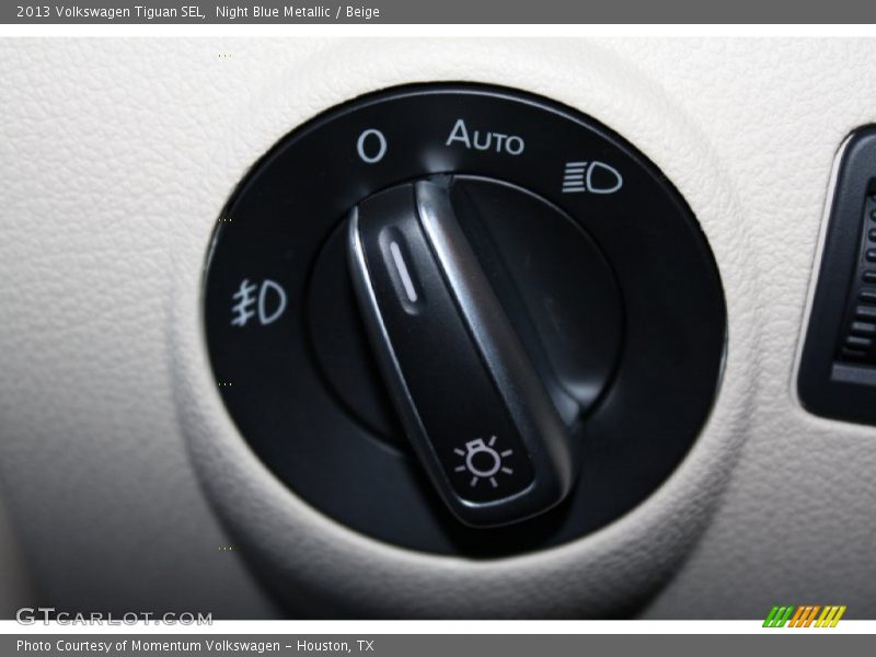 Night Blue Metallic / Beige 2013 Volkswagen Tiguan SEL