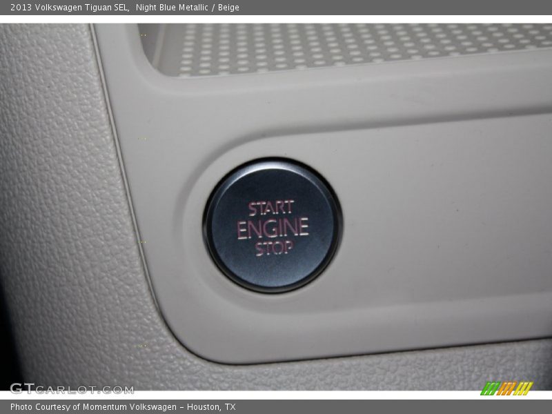 Night Blue Metallic / Beige 2013 Volkswagen Tiguan SEL