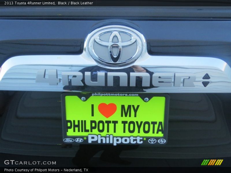 Black / Black Leather 2013 Toyota 4Runner Limited