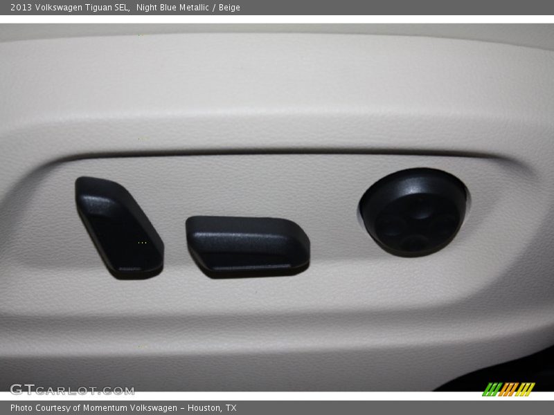 Night Blue Metallic / Beige 2013 Volkswagen Tiguan SEL