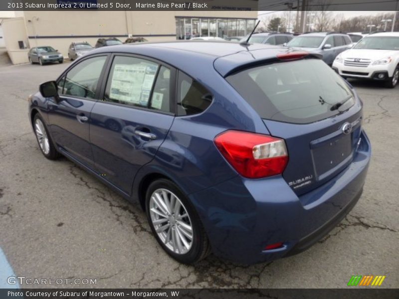  2013 Impreza 2.0i Limited 5 Door Marine Blue Pearl