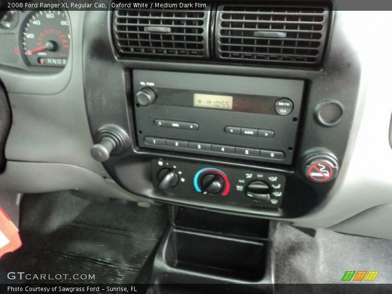 Oxford White / Medium Dark Flint 2008 Ford Ranger XL Regular Cab