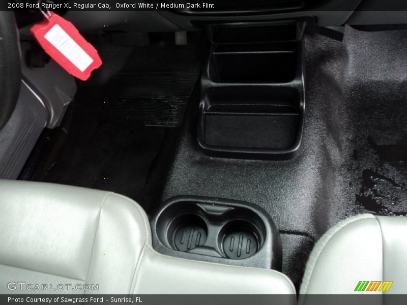 Oxford White / Medium Dark Flint 2008 Ford Ranger XL Regular Cab