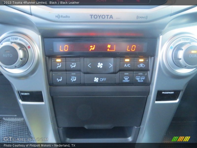 Black / Black Leather 2013 Toyota 4Runner Limited