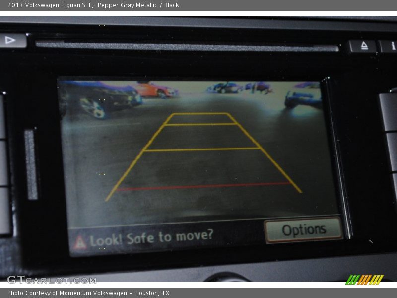 Pepper Gray Metallic / Black 2013 Volkswagen Tiguan SEL