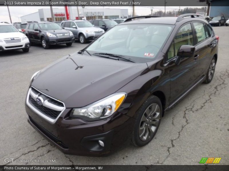 Front 3/4 View of 2013 Impreza 2.0i Sport Premium 5 Door