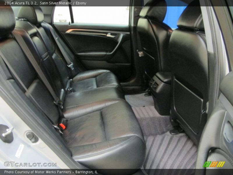 Satin Silver Metallic / Ebony 2004 Acura TL 3.2