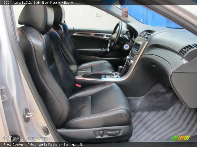 Satin Silver Metallic / Ebony 2004 Acura TL 3.2
