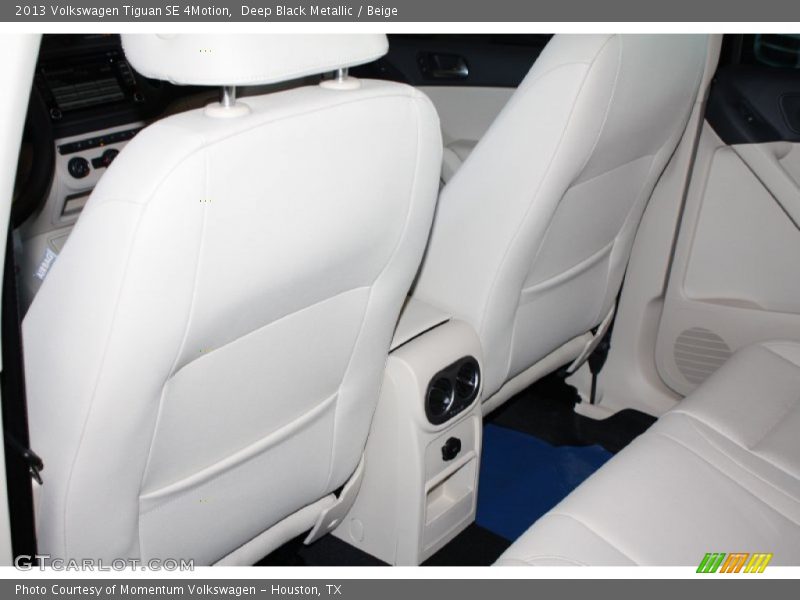 Deep Black Metallic / Beige 2013 Volkswagen Tiguan SE 4Motion