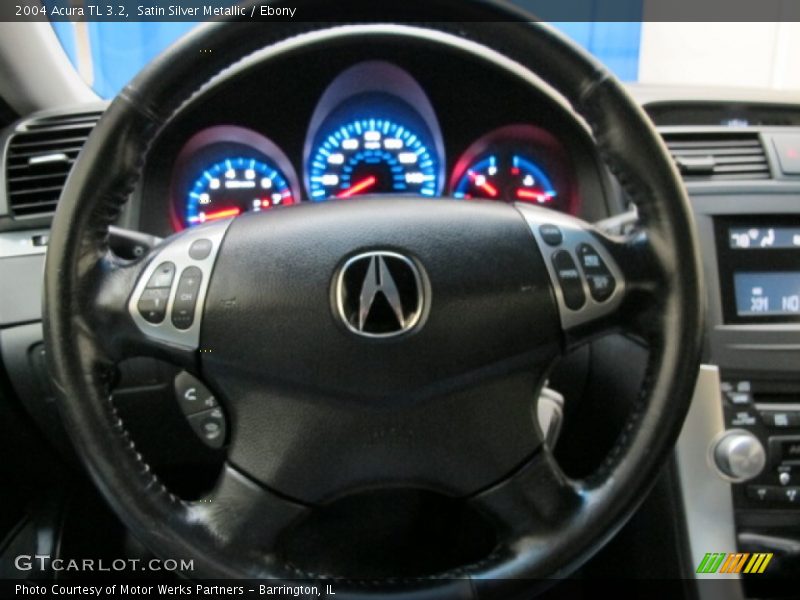 Satin Silver Metallic / Ebony 2004 Acura TL 3.2