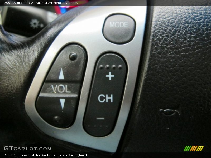 Satin Silver Metallic / Ebony 2004 Acura TL 3.2