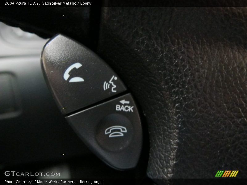 Satin Silver Metallic / Ebony 2004 Acura TL 3.2