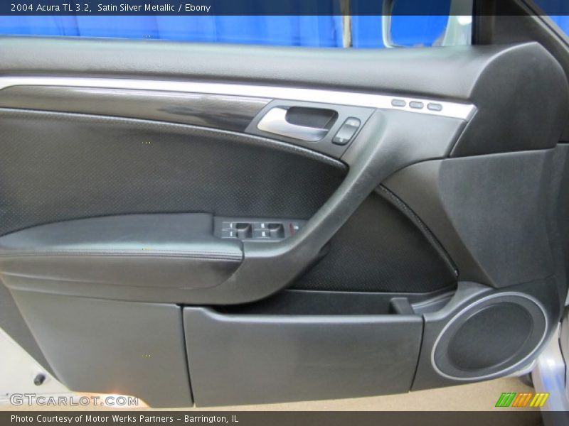 Satin Silver Metallic / Ebony 2004 Acura TL 3.2